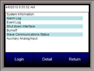 9120-Operator-Menu-List